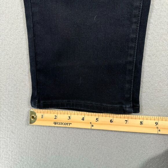 Levi's 512 Jeans‎ Womens 28x30 Black Perfectly Slimming Bootcut Black Stretch - Picture 9 of 14